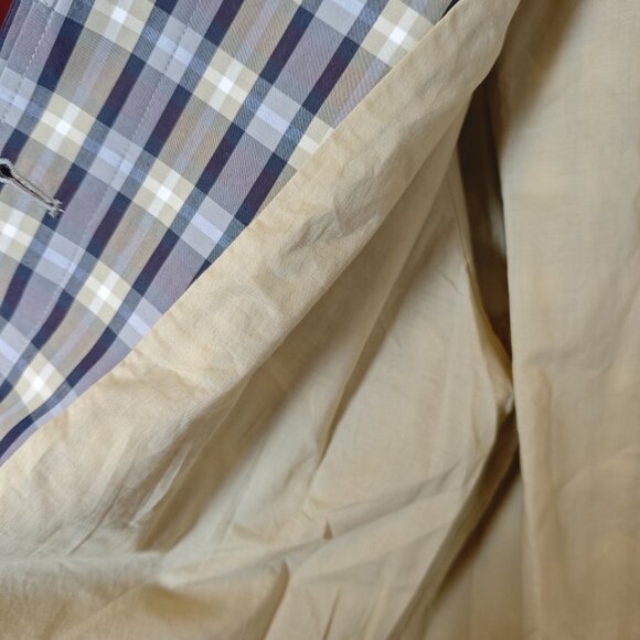 The Row Tavishina Checked Silk-blend Coat Beige by The Row - Picture 8 of 10